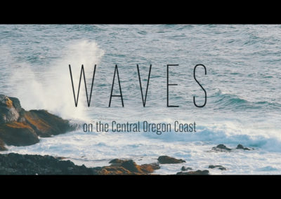 Waves On The Central Oregon Coast